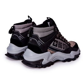 Pantofi de trekking pentru bărbați Big Star II174203 Negru-Gri bej 2