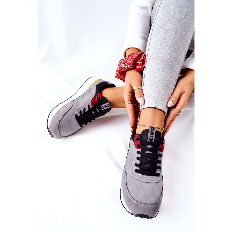 Pantofi sport Memory Foam Big Star II274406 Gri 2