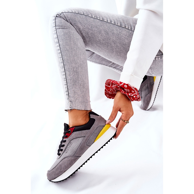 Pantofi sport Memory Foam Big Star II274406 Gri 1