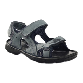 Sandale elastice Ren But 4256 gri multicolor 1