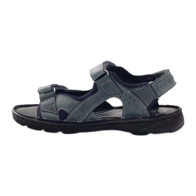 Sandale elastice Ren But 4256 gri multicolor 2