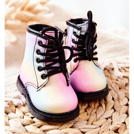 FR1 Cizme calde pentru copii cu fermoar Pastel Goopy multicolor 1 FR1 Cizme calde pentru copii cu fermoar Pastel Goopy multicolor 1