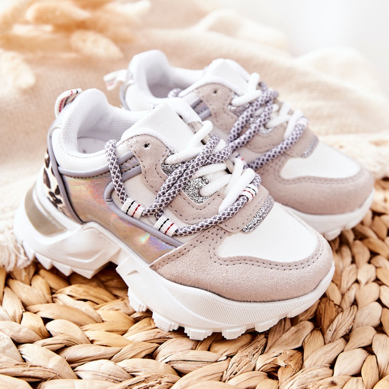 FR1 Încălțăminte sport pentru copii Adidași Alb Rommie multicolor 1