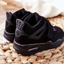 FR1 Încălțăminte sport din piele pentru copii negru Marisa 1