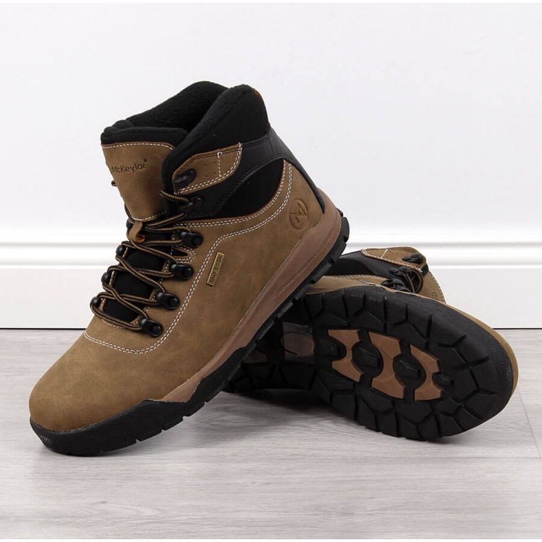 Ghete izolate McKeylor M JAN57B kaki maro 1