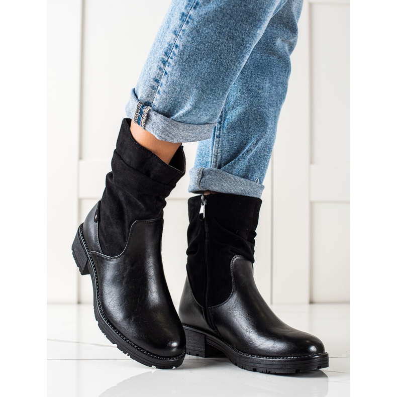 W. Potocki Cizme de lucru Potocki casual negru 1