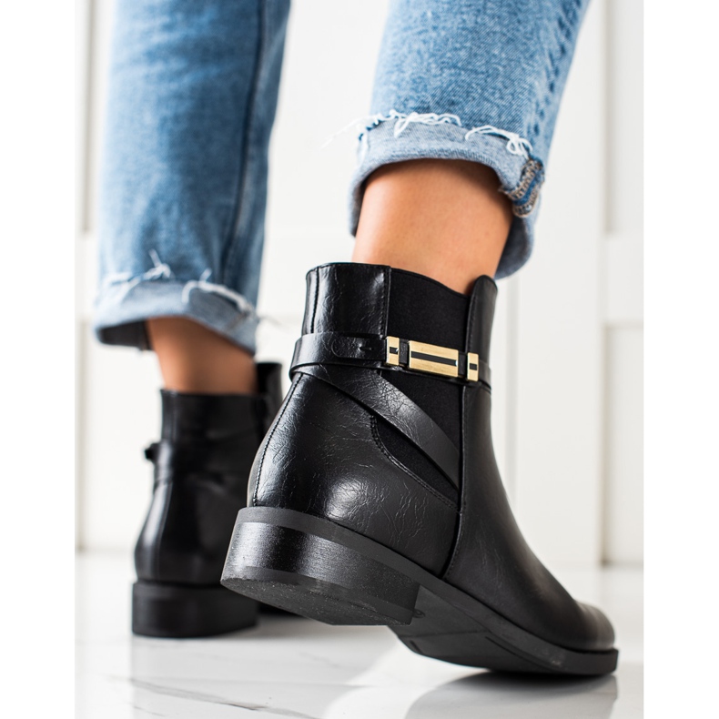 W. Potocki Ghete elegante Potocki negre negru 1