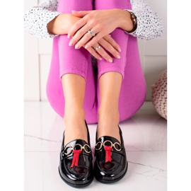 Filippo Pantofi din piele lăcuită negru 2