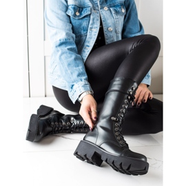 Cizme de damă Big Star II274115 negru 2