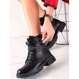 Goodin Genți clasice cu lanț negru 2 Goodin Genți clasice cu lanț negru 2