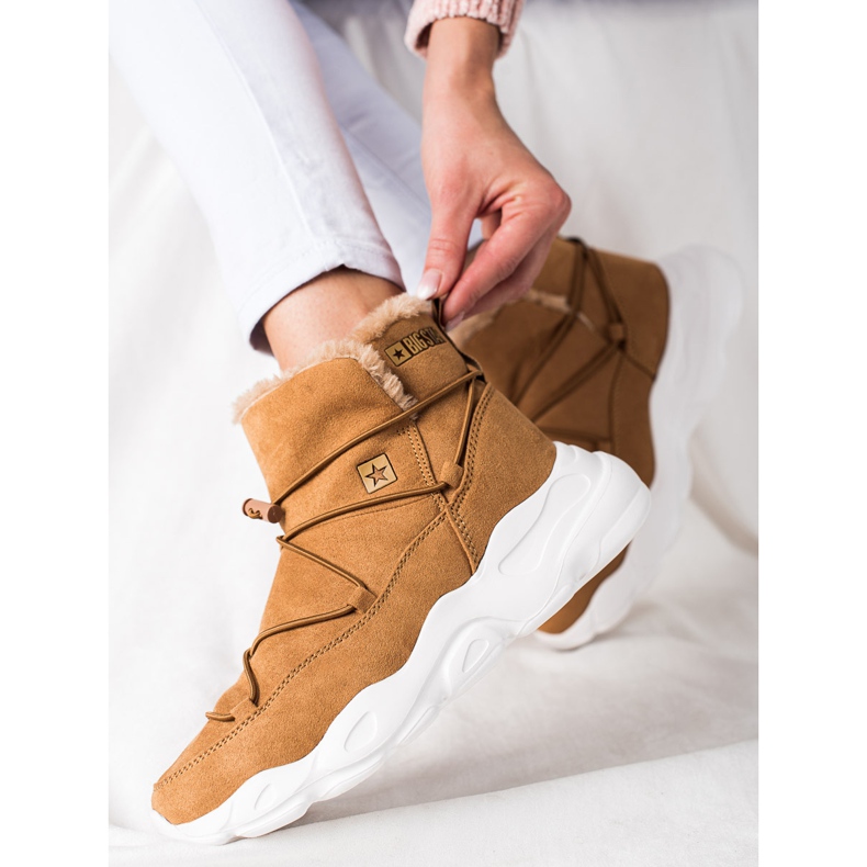 Cizme de zăpadă pentru femei Big Star II274266 maro 2 Cizme de zăpadă pentru femei Big Star II274266 maro 2