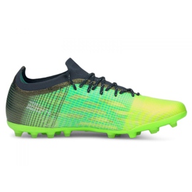 Ghete de fotbal Puma Ultra 1.3 Mg M 106515-04 verde verde 1