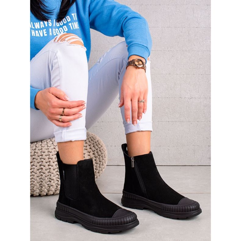 Cizme dama Big Star II274354 negru 1