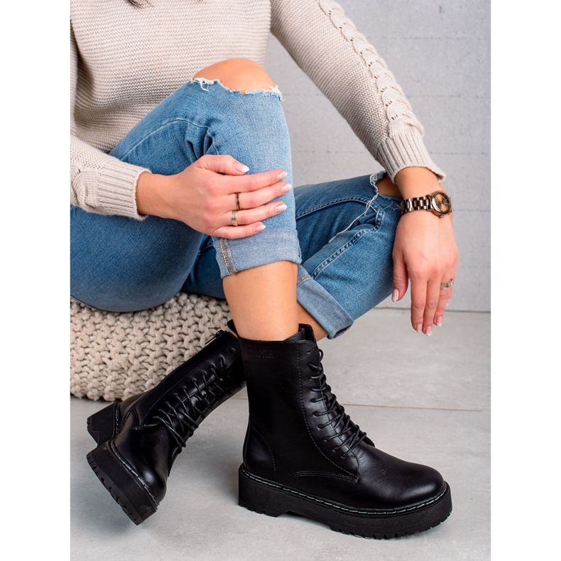 Cizme de damă Big Star II274109 negru 1