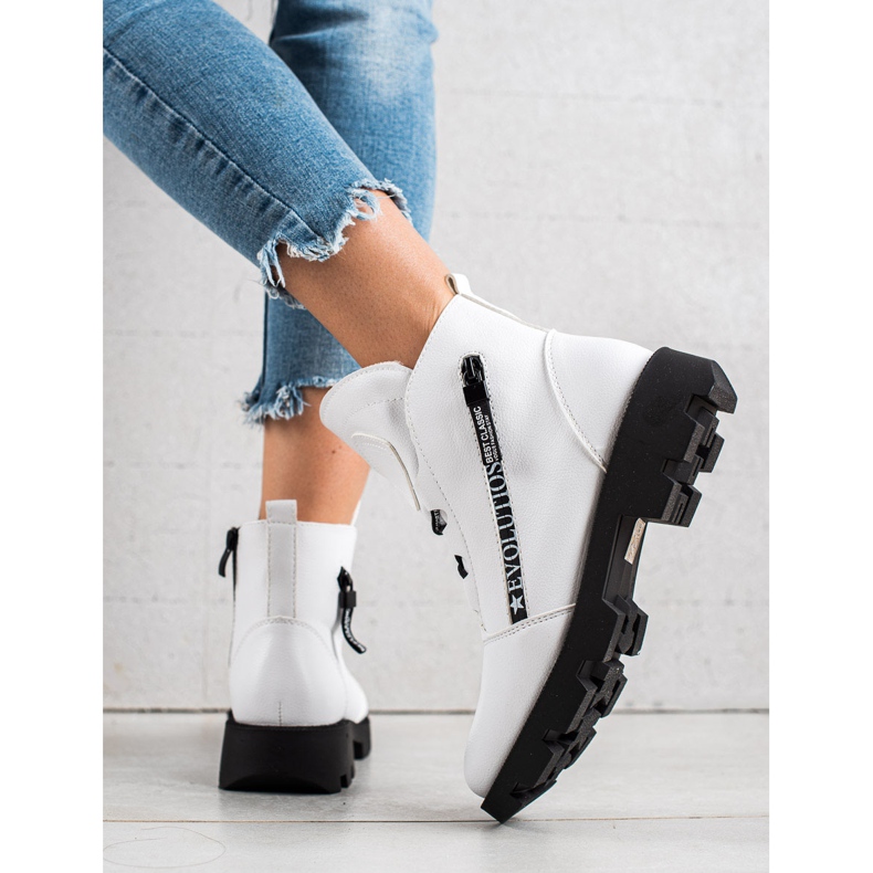 Sergio Leone White Fashion Wokrery alb 1