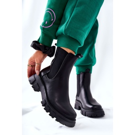 Cizme negre Hallam negre Jodhpur negru 1