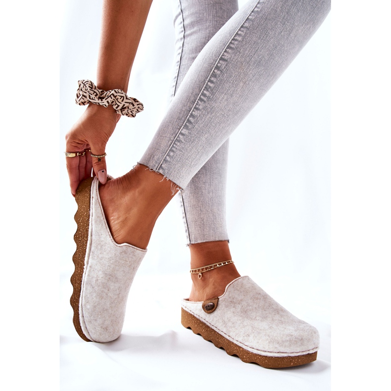 Papuci Papuci Prophylactic Inblu Papuci Bej DK20FE01W 2