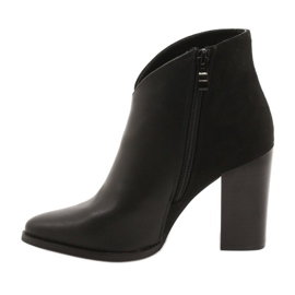 Ghete pe stâlp Negru Filippo DBT1575 / 21 BK 2