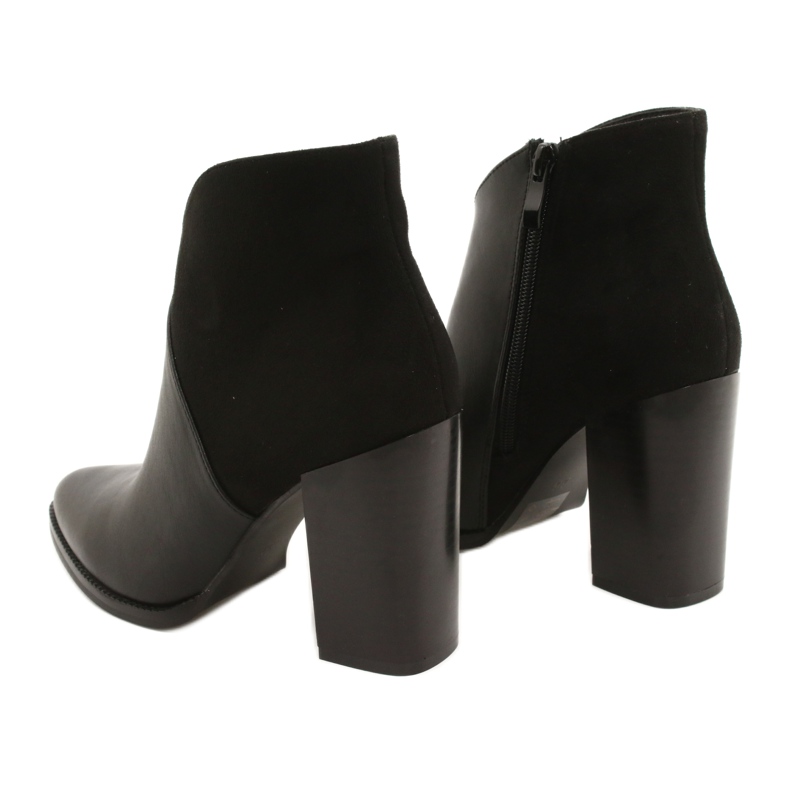 Ghete pe stâlp Negru Filippo DBT1575 / 21 BK 3