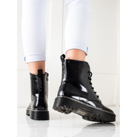 Vinceza Trappers eleganti, calduroase negru 1