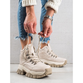 Ghete dama Big Star II274331 bej 2