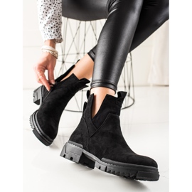 W. Potocki Genti de piele intoarsa decupate negru 1 W. Potocki Genti de piele intoarsa decupate negru 1