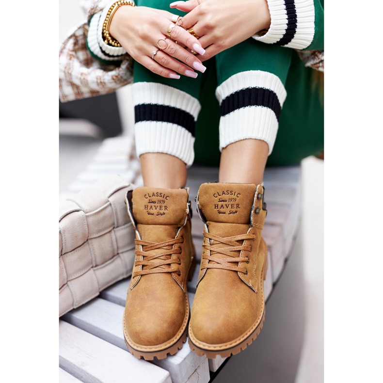 PH1 Trappere izolate pentru femei, cu fermoar, Camel Lenox maro 2 PH1 Trappere izolate pentru femei, cu fermoar, Camel Lenox maro 2