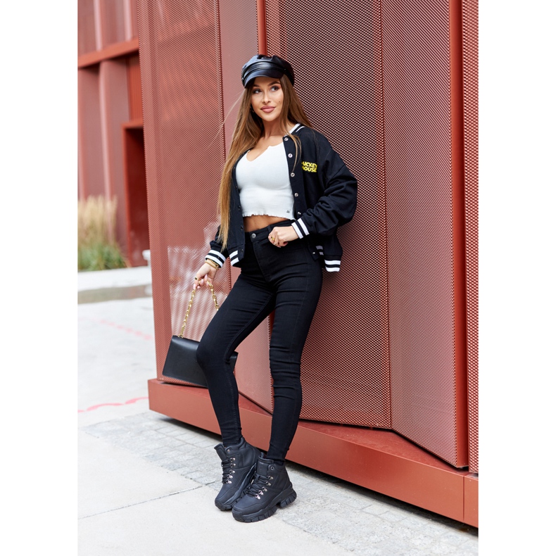 Pantofi de trekking Big Star II274329 Negri negru 2