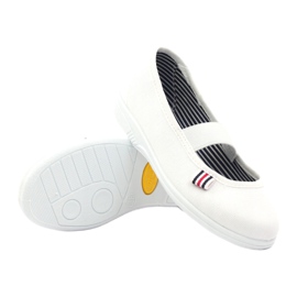 Papuci pentru fete Czech Befado 274X013 alb 3