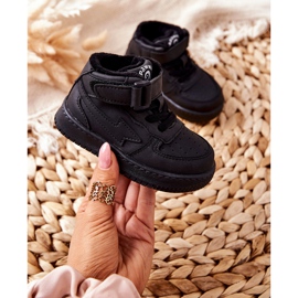 PA1 Pantofi sport cu izolație înaltă pentru copii, negru Clafi 5