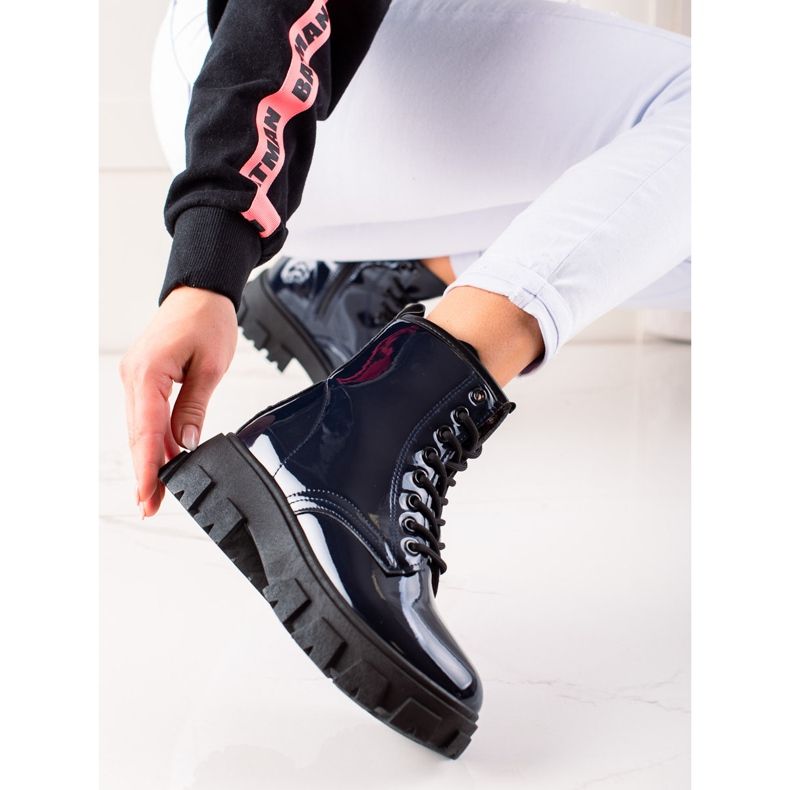 Sergio Todzi Trappers Albastru Marin Pe Peron 1