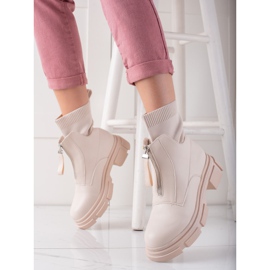 Bestelle Muncitori cu fermoar bej 1