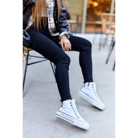 Big Star Adidași înalți pe marea stea II274014 platformă albă 5