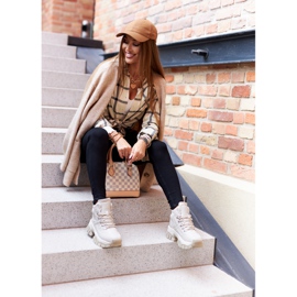 Pantofi de trekking Big Star II274331 Bej maro 2