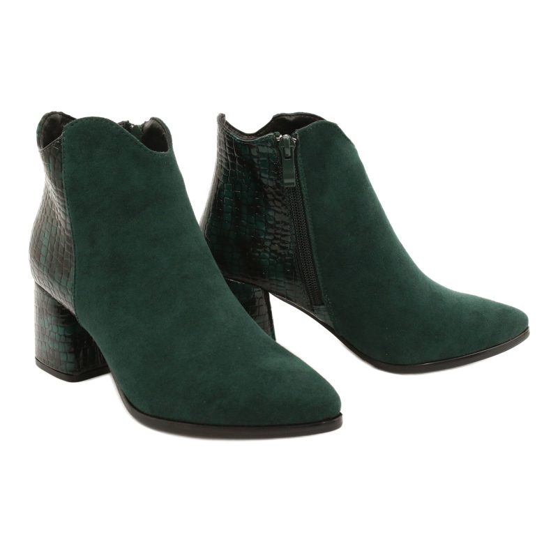 M.Daszyński Cizme din piele intoarsa verzi MR2025-3 negru verde 5 M.Daszyński Cizme din piele intoarsa verzi MR2025-3 negru verde 5