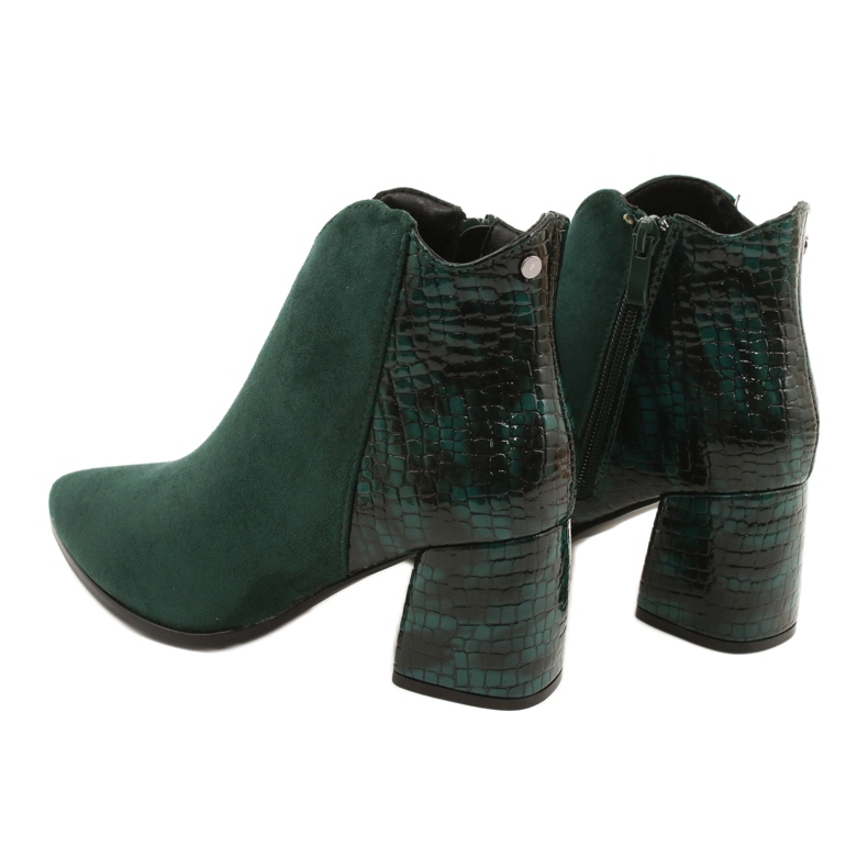 M.Daszyński Cizme din piele intoarsa verzi MR2025-3 negru verde 3 M.Daszyński Cizme din piele intoarsa verzi MR2025-3 negru verde 3