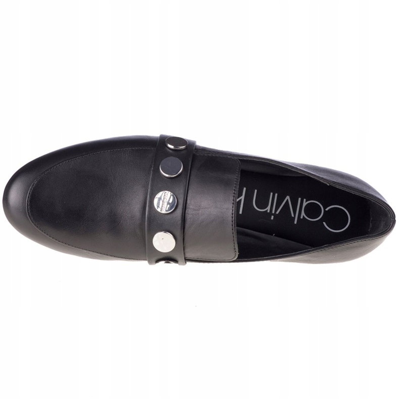 Pantofi Calvin Klein Ola Nappa W E8892BLK negru 2