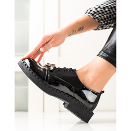 TRENDI Pantofi negri la modă negru 1