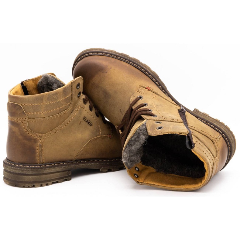 ABIS Încălțăminte caldă pentru bărbați 197 maro 5