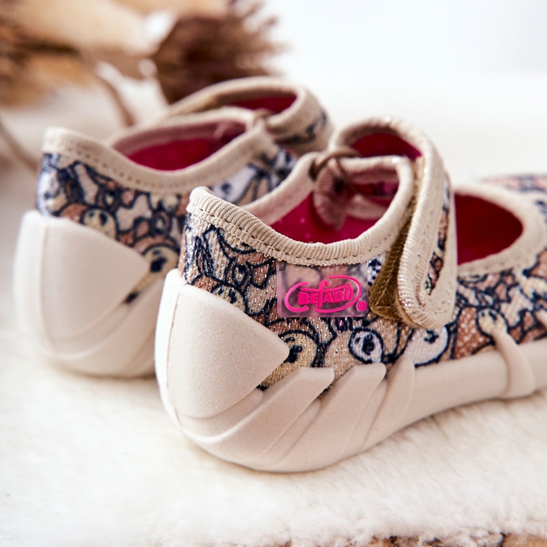 BEFADO S.A. Papuci Inblu Căprior 109P240 Bej maro 1