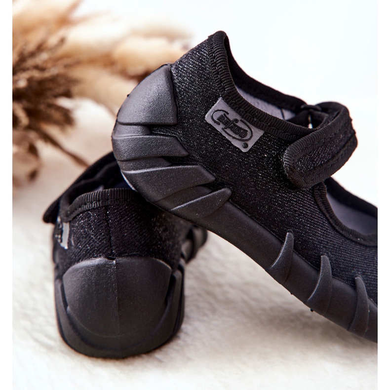 BEFADO S.A. Inblu Shiny 109P227 Papuci Balerina Negri negru 2