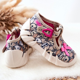 BEFADO S.A. Papuci Inblu Căprior Cu Fundă 110P437 Bej maro 2