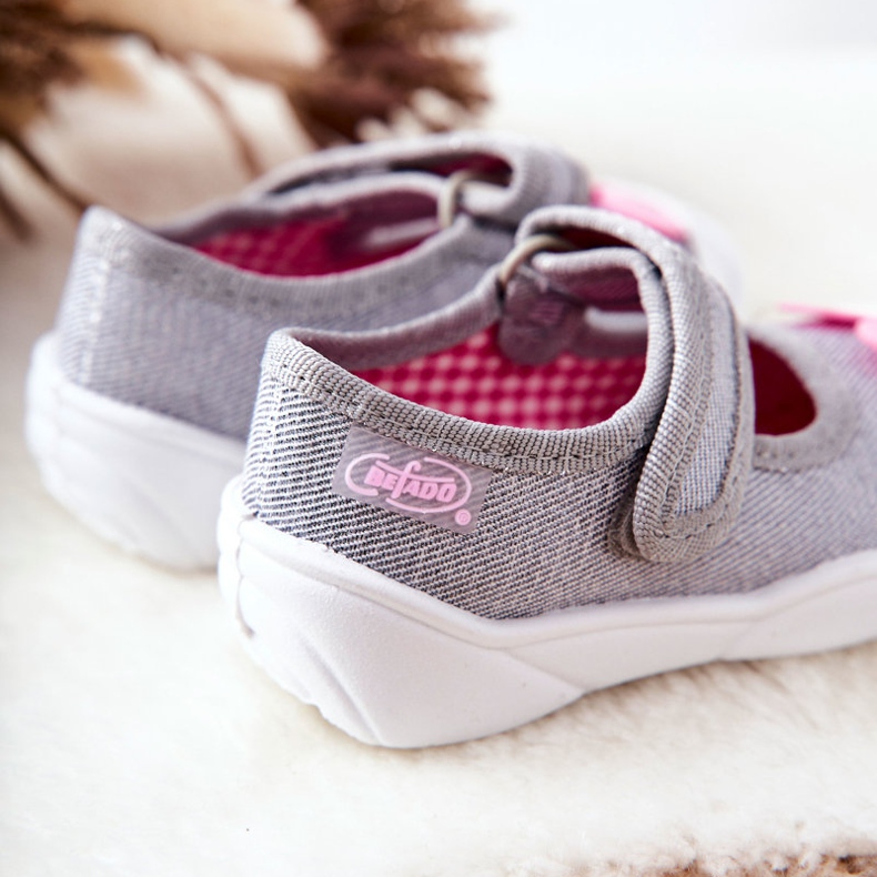 BEFADO S.A. Papuci Inblu Rabbit 209P033 Gri 1