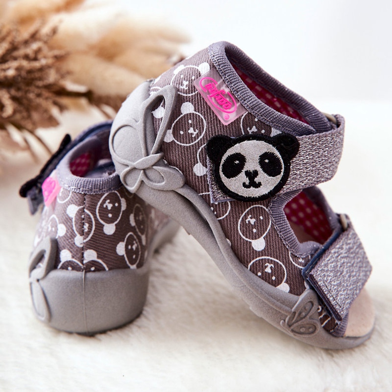 BEFADO S.A. Sandale Inblu Cu Velcro 342P031 Gri 2