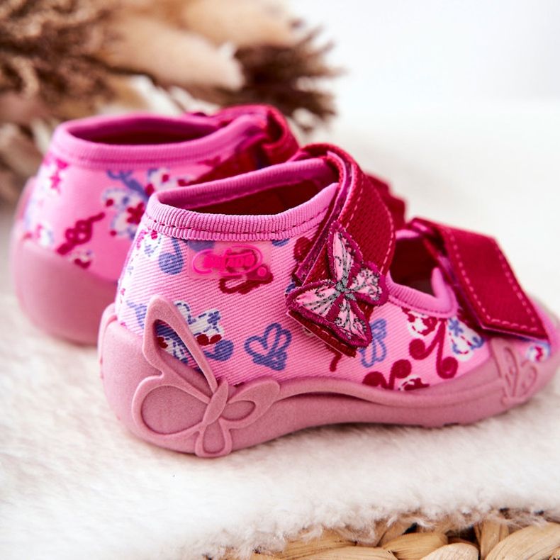 BEFADO S.A. Sandale Inblu Cu Velcro 342P021 Roz 2