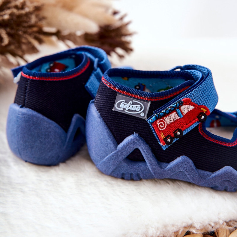 BEFADO S.A. Sandale Inblu Cu Velcro 350P014 Bleumarin albastru marin 2