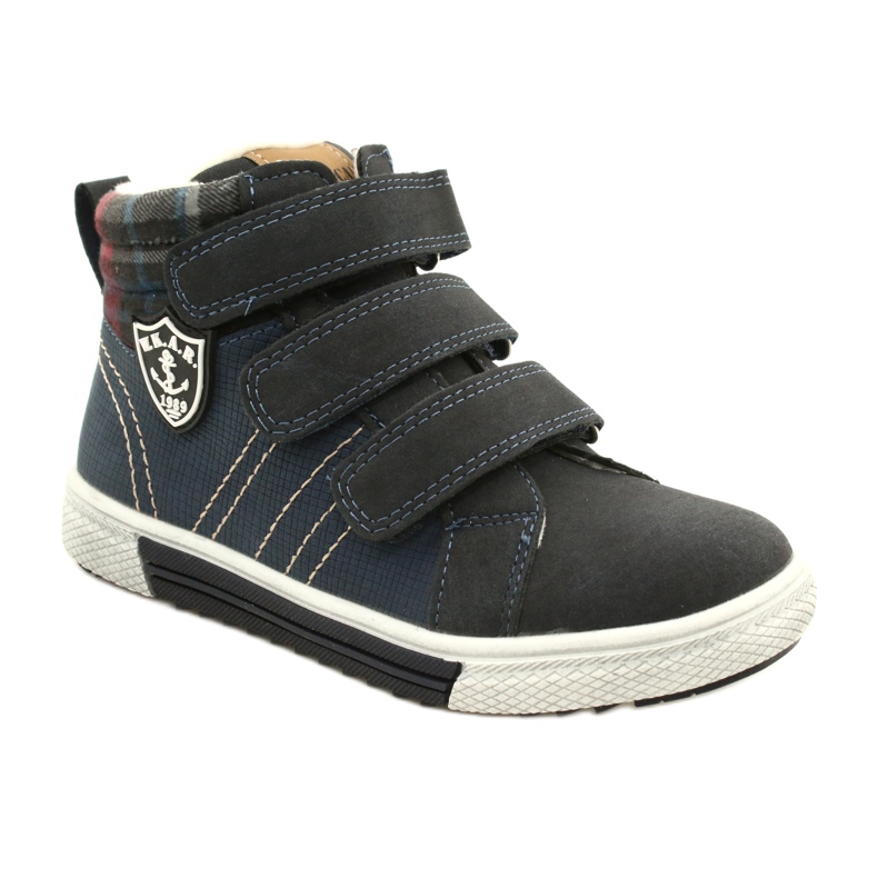 Pantofi sport izolați cu blană American Club GC24 / 21 Navy Blue albastru 1 Pantofi sport izolați cu blană American Club GC24 / 21 Navy Blue albastru 1