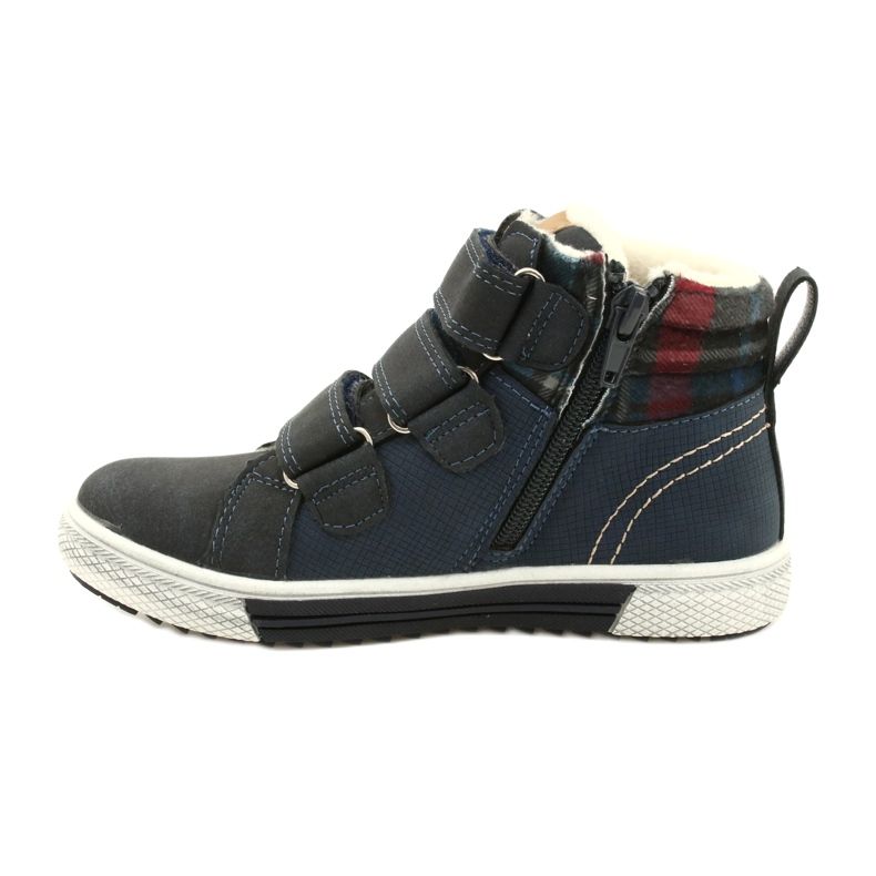 Pantofi sport izolați cu blană American Club GC24 / 21 Navy Blue albastru 2 Pantofi sport izolați cu blană American Club GC24 / 21 Navy Blue albastru 2