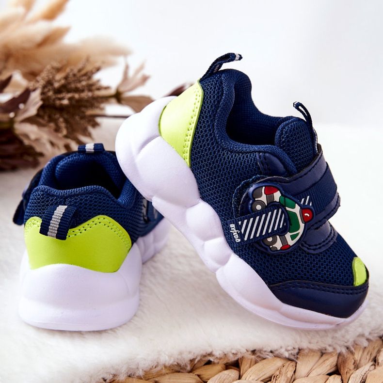 BEFADO S.A. Pantofi Sport Copii Cu Velcro Befado 516P094 Bleumarin albastru marin 2