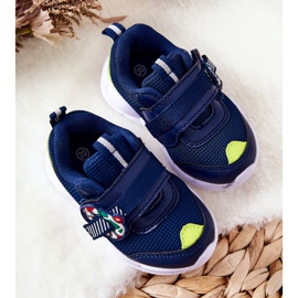 BEFADO S.A. Pantofi Sport Copii Cu Velcro Befado 516P094 Bleumarin albastru marin 1